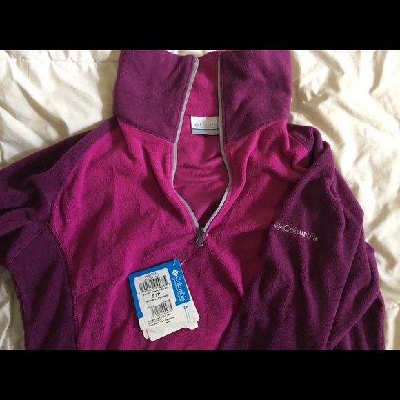 Women’s Columbia Fleece Pullover - NEW - Picture 3 of 3